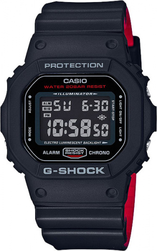 Часы наручные CASIO DW-5600HR-1